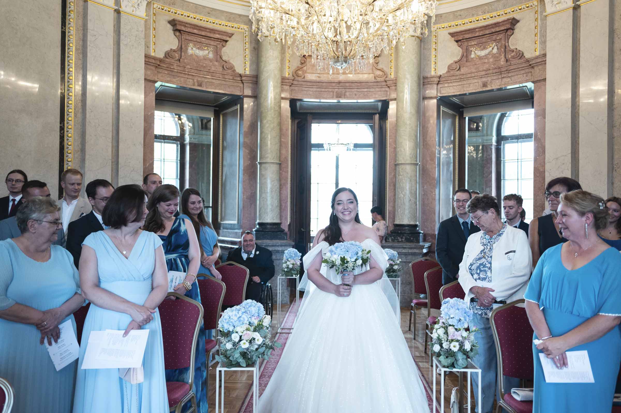 Natural light fine art portraiture in a historic castle interior by Zuzana Fajmon